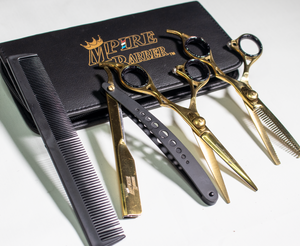 Mpire Barber and Beauty Shear Combo (Gold)