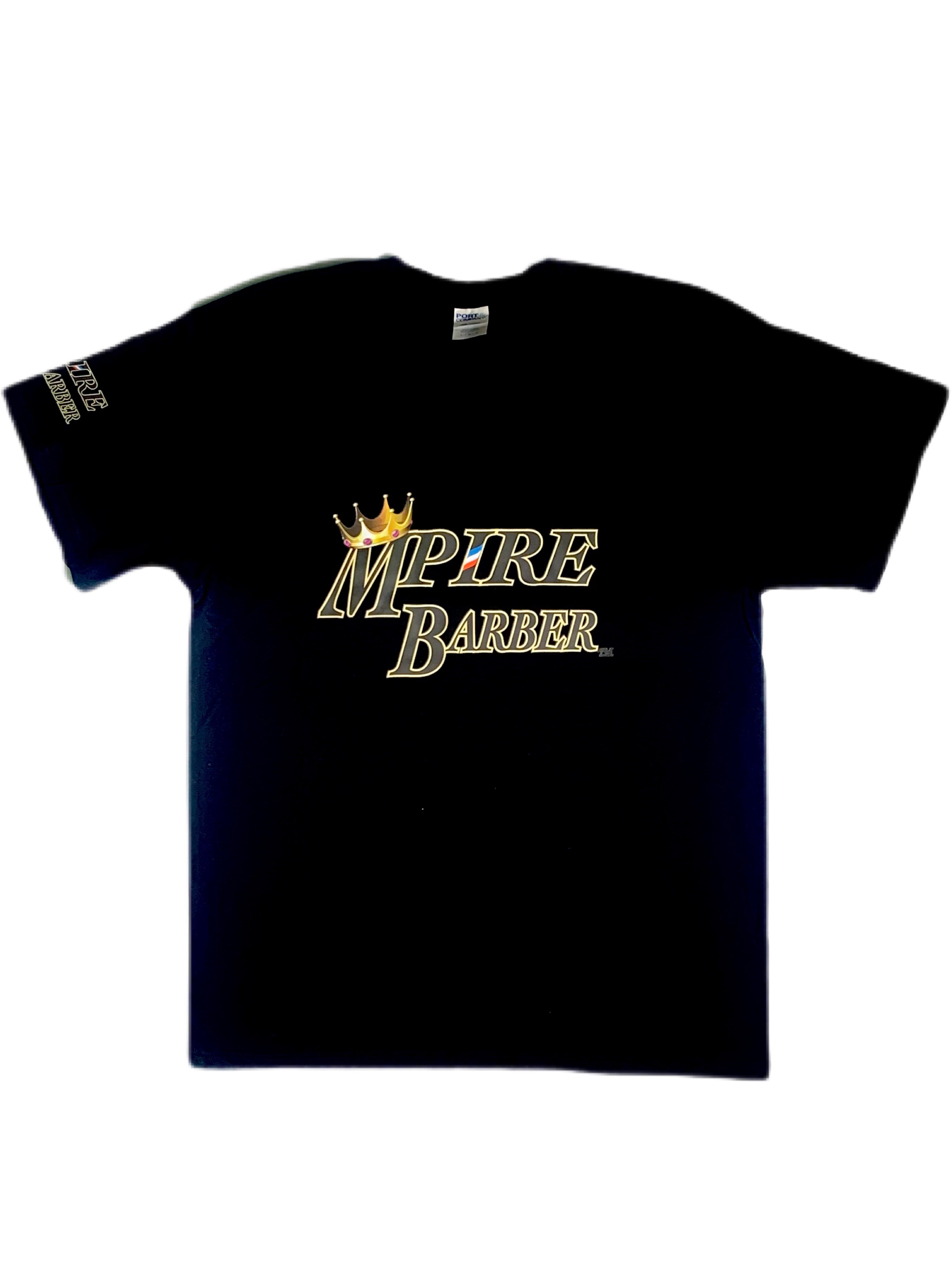 Mpire Barber Short Sleeve Black Shirt
